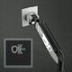 Uchwyt na monitor 49 cali, szaro-czarny LED RGB X-ARM