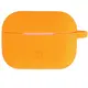 Silikonowe etui z karabińczykiem Bizon Case Headphone Silicone do Apple AirPods Pro 2 marchewkowe