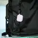 Silikonowe etui z karabińczykiem Bizon Case Headphone Silicone do Apple AirPods Pro 2 lawendowe