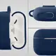 Silikonowe etui z karabińczykiem Bizon Case Headphone Silicone do Apple AirPods Pro 2 granatowe