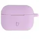 Silikonowe etui z karabińczykiem Bizon Case Headphone Silicone do Apple AirPods Pro 2 lawendowe