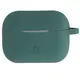 Silikonowe etui z karabińczykiem Bizon Case Headphone Silicone do Apple AirPods Pro 2 ciemnozielone