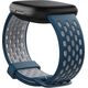 Fitbit FB174SBNVGYL, Band, Smartwatch, Blue, Grey, Fitbit, Sense, Versa 3, Aluminium, Silicone