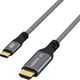 EFB Elektronik USB-HDMI-00001 adapter kablowy 1,8 m USB Type-C Czarny, Szary