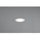 Recessed LED light TRIO VIRUNGA, IP44 6W 900lm 2300/3000/4000K white O11x8.5cm