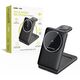 Mobile Origin 3in1 Foldable Qi2 Charger PW8, black