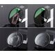 Zestaw 3w1 Filtr Polaryzacyjny Cpl Pierścień Magnetyczny Dekielek K&f 72 Mm / Sku.1706