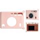 Futerał Etui Pokrowiec Case Silikon Fuji Fujifilm Instax Mini Evo / Różowy