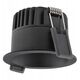 LEDVANCE Spot Darklight Power Select DIM IP44 680lm 8W/930 sort UGR19 36°