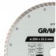 Diamond cutting disc GRAPHITE, 230 x 2.8 x 22.2 mm, for concrete, dry cutting