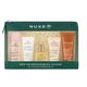 Travel Kit Institutional 2023 Set Nuxe: Very Rose, Micellar Water, For Sensitive Skin, 50 ml + Creme Fraiche de Beaute, Moisturizing, Cream, For Face, 15 ml + Huile Prodigieuse Rich Multi-Purpose, Body Oil, For Face, Body & Hair, 10 ml *Miniature + Reve d
