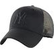 47 Brand 47 Brand MLB New York Yankees Branson Cap B-BRANS17CTP-BKJ Czarne One size