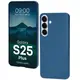 Etui Bizon Case Łupka do Samsung Galaxy S25+ Plus niebieskie