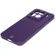 Silikonowe etui z pierścieniem magnetycznym Bizon Case Silicone Magnetic Sq do Xiaomi 15 śliwkowe