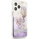Guess Guess GUHCP13XLFLSU iPhone 13 Pro Max 6,7" fioletowy/purple hardcase Flower Liquid Glitter
