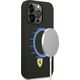 Ferrari Ferrari FESSIHMP14XBK iPhone 14 Pro Max 6,7" czarny/black hardcase Silicone Metal Logo Magsafe NoSize