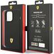 Ferrari Ferrari FESSIHMP14XBK iPhone 14 Pro Max 6,7" czarny/black hardcase Silicone Metal Logo Magsafe NoSize