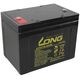 Blybatteri KungLong KPH75-12NE-M Blyfleece 75 Ah 12 V 1 stk