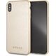 Guess Guess GUHCI65IGLGO iPhone Xs Max gold /złoty hard case Iridescent