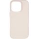 Pomologic CoverCase - προστατευτική θήκη σιλικόνης για iPhone 16 Pro συμβατή με MagSafe (ivory)