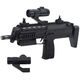 Karabin Zabawkowy Broń Światła Dźwięki Celownik Czarny 41cm LEAN Toys