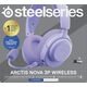 SteelSeries Ausinės Žaidimams | Arctis Nova 3PW | Bluetooth | Over-Ear | Mikrofonas | Noise canceling | Belaidės | Lavender