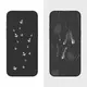 Szkło hartowane Tech-Protect Glass Fit+ do Samsung Galaxy A16 4G / 5G / A26 5G / A17 4G / 5G Black [2 PACK]