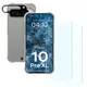 Etui + 2x szkło hartowane + szkiełko na obiektyw Bizon Case Clear Pack do Google Pixel 10 Pro XL