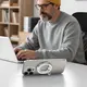 Uchwyt na palec z blaszką Tech-Protect MMR600 Magnetic MagSafe Phone Ring Satin Silver