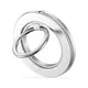 Uchwyt na palec z blaszką Tech-Protect MMR600 Magnetic MagSafe Phone Ring Satin Silver