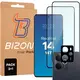 2x Szkło na ekran + szkło na aparat BIZON Edge Pack do Realme 14 5G / 14T 5G