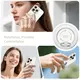 Uchwyt na palec z blaszką Tech-Protect MMR600 Magnetic MagSafe Phone Ring Satin Silver