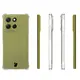 Elastyczne etui + 2x folia na ekran Bizon Case Clear Pack do Motorola Moto G86 5G