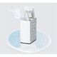 Midea Washing Machine | MF100T60B/W-HR | Energy efficiency class A | Top loading | Washing capacity 6 kg | 1200 RPM | Depth 61 cm | Width 40 cm | Display | LED | Steam function | White