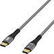 EFB Elektronik USB-CC-00003 kabel USB USB 2.0 2 m USB C Czarny, Szary