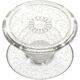 PopSockets Clear Glitter Silver, Grip, Silver, Translucent, Universal, Anything with a smooth hard plastic case, 1 pc(s), 38.8 mm