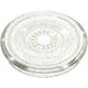 PopSockets Clear Glitter Silver, Grip, Silver, Translucent, Universal, Anything with a smooth hard plastic case, 1 pc(s), 38.8 mm