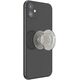 PopSockets Clear Glitter Silver, Grip, Silver, Translucent, Universal, Anything with a smooth hard plastic case, 1 pc(s), 38.8 mm