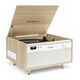Victrola Century 6-in-1 music center, natural