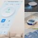 Plaunantis dulkiu siurblys robotas TESLA RoboStar iQ400