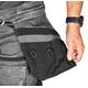 Spodnie robocze DENIM, wzmocnienia Cordura, odpinane kieszenie kaburowe, szare, rozmiar XS