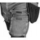 Spodnie robocze DENIM, wzmocnienia Cordura, odpinane kieszenie kaburowe, szare, rozmiar XS