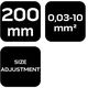 Automatyczny ściągacz izolacji 0.03-10.0 mm