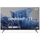 Telewizor Kivi 43', UHD, Android TV 11, Black, 3840x2160, 60 Hz, Sound by JVC, 2x12W, 53 kWh/1000h , BT5.1, HDMI ports 4, 24 months