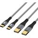 EFB Elektronik USB-AC-00006 kabel USB USB 2.0 1 m USB A USB C Czarny, Szary