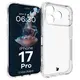 Elastyczne etui Bizon Case Salpa do Apple iPhone 17 Pro przezroczyste