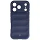 Pancerne etui Bizon Case Tur do Apple iPhone 17 Pro granatowe