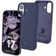 Silikonowe etui Bizon Soft Case do Apple iPhone 17 ciemnoniebieskie