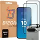 2x Szkło na ekran + szkło na aparat BIZON Edge Pack do Google Pixel 10 Pro