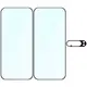 2x Szkło na ekran + szkło na aparat BIZON Edge Pack do Google Pixel 10 Pro XL